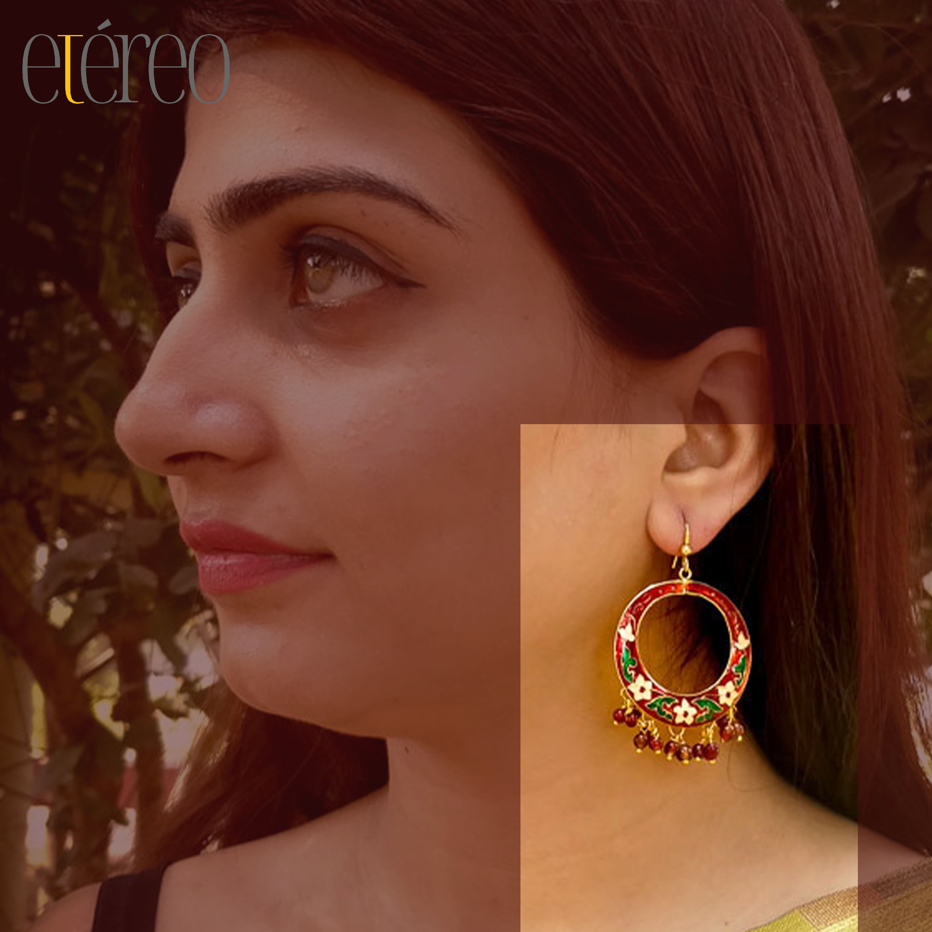 ER2015-Hoops in Red green meenakaari ER2015-Hoops in Red green meenakaari